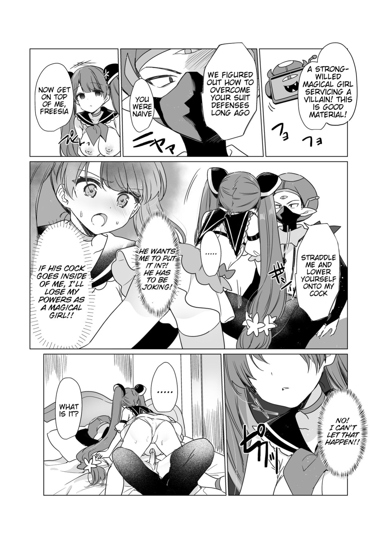 [uniuni (Kisukekun)] Mahou Shoujo VS Saimin Kyoujin [Tigoris Translates]