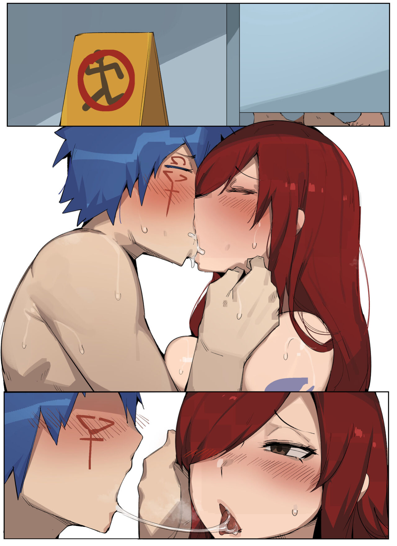 [Elijahzx (ELZX) (Bobtheneet)] Erza x Jellal