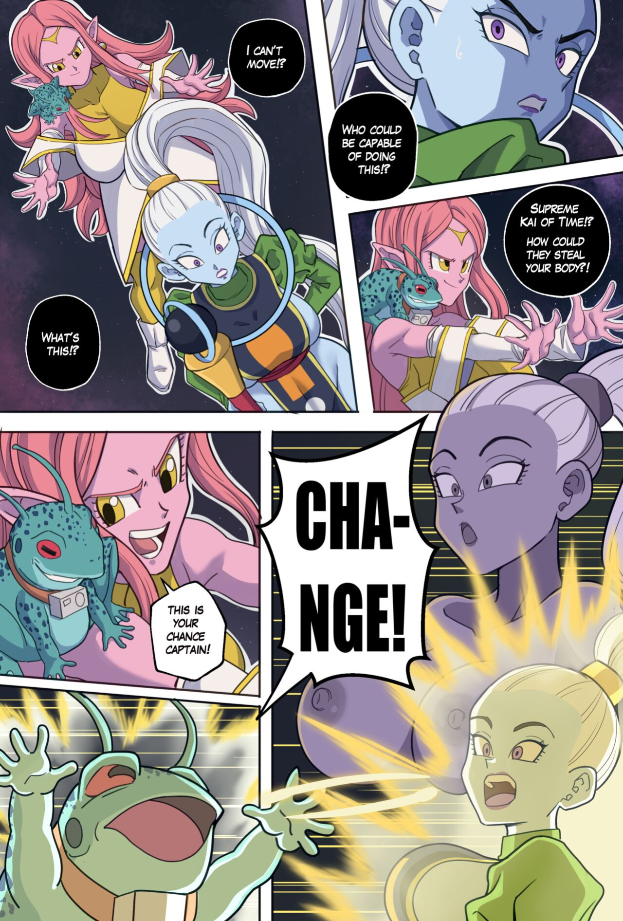 AxlexCima: Body Swap! Pt.8! (Dragon Ball Z) (Completed) English