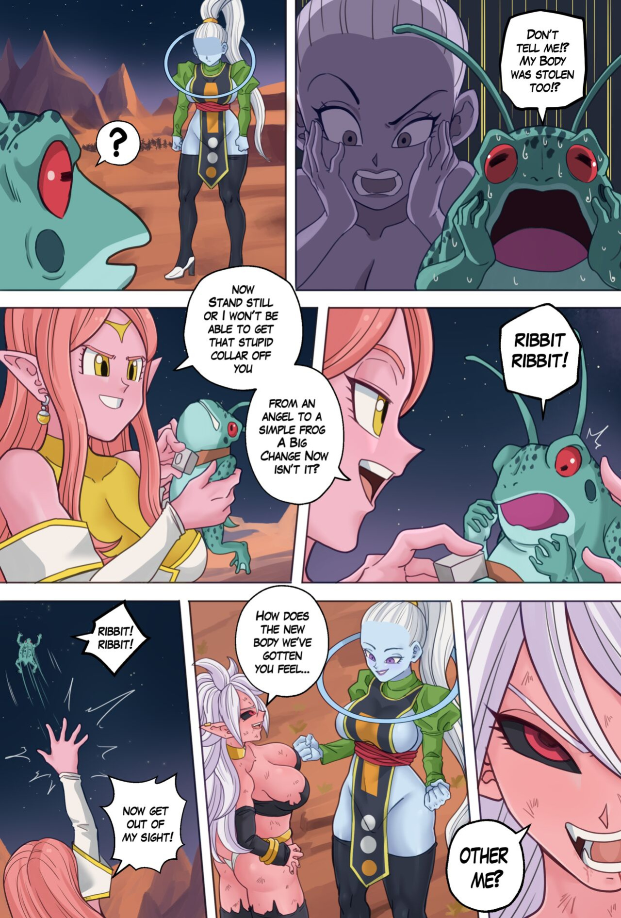 AxlexCima: Body Swap! Pt.8! (Dragon Ball Z) (Completed) English