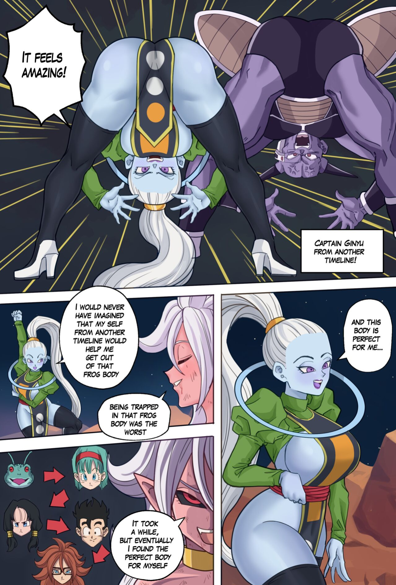 AxlexCima: Body Swap! Pt.8! (Dragon Ball Z) (Completed) English