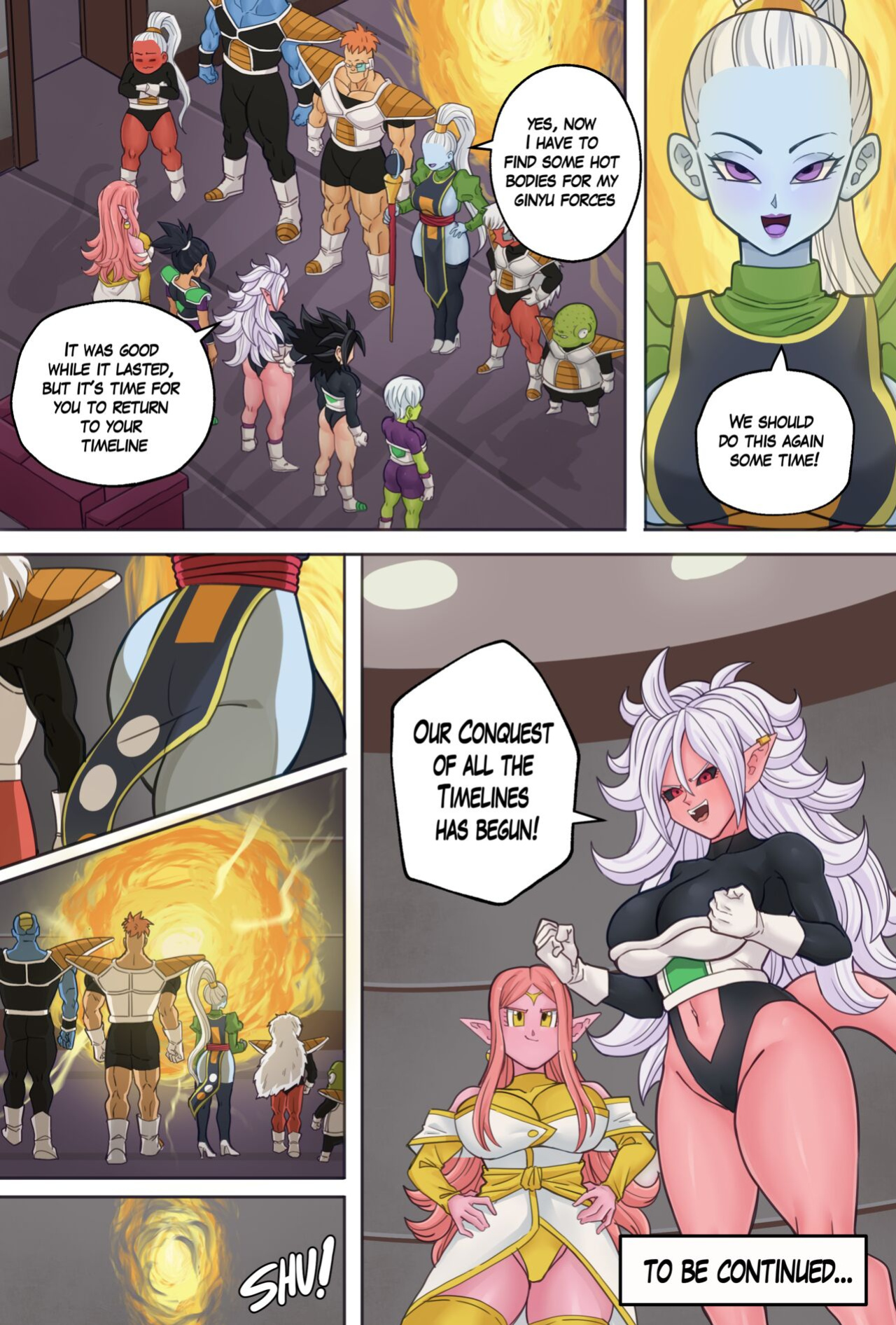 AxlexCima: Body Swap! Pt.8! (Dragon Ball Z) (Completed) English