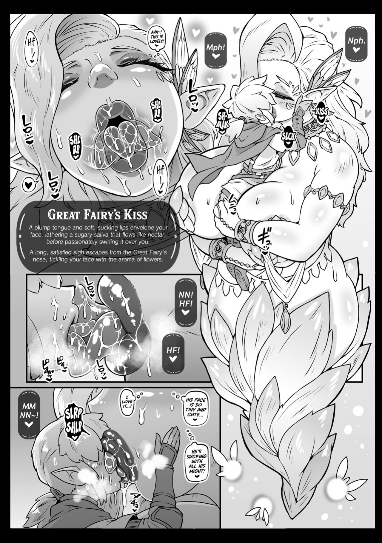 [Whitish Blacker (Andojing)] Daiyousei-sama no Densetsuteki na Tokunou Gohoushi | A Legendary Blessing From The Great Fairy (The Legend of Zelda: Tears of the Kingdom)
