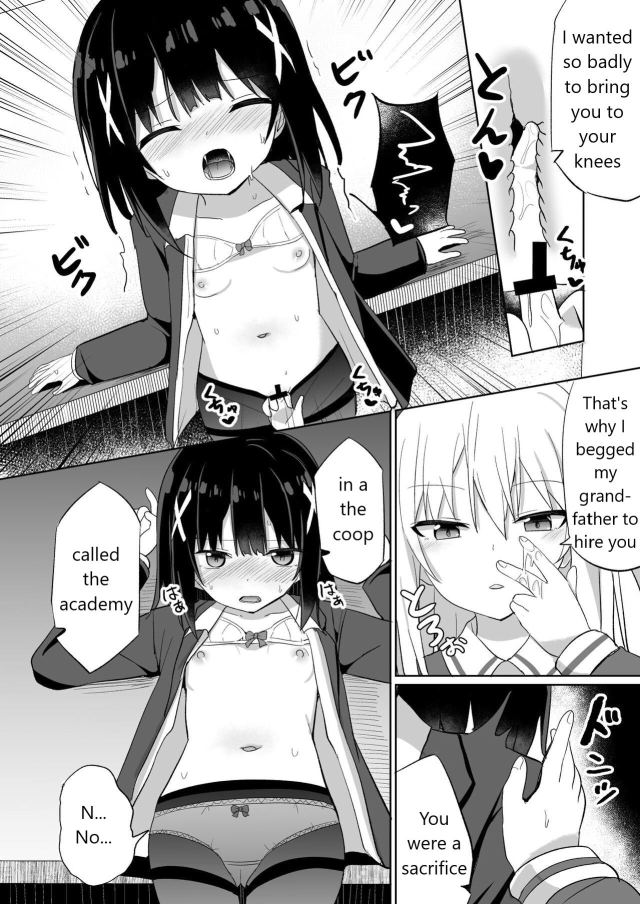 Ojou-sama Gakkou ni Onna Kyoushi toshite Funin Shita Ore to Futanari Ojou-sama