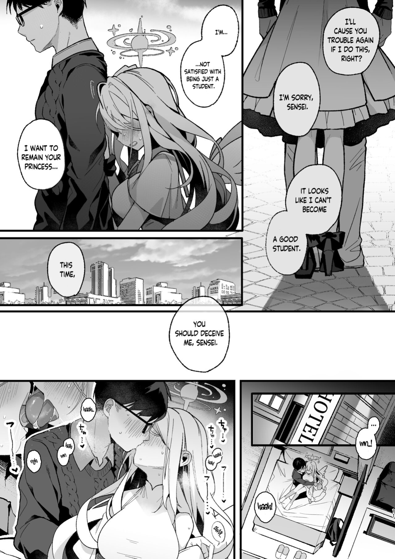 [Chocolate Synapse (Shika Yuno)] Twilight Cinderella (Blue Archive) [Douzo Lad Translations]