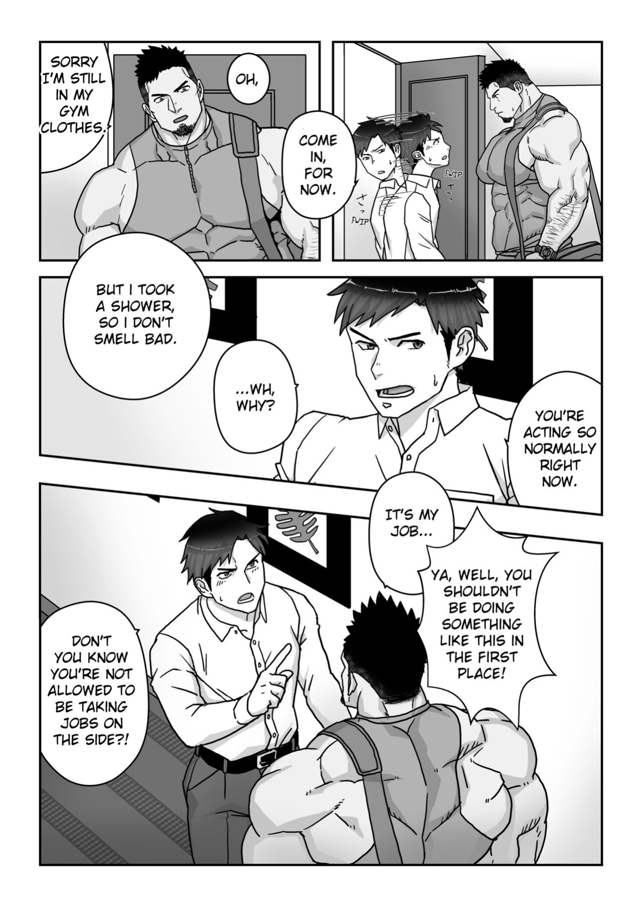 [Mitsuwa Building (Kuromine Hiraya/Yuatari)] Mitomeru Made wa Himitsu Kyoutei | Confidential Until Approved (Otoko Matsuri vol. 11)
