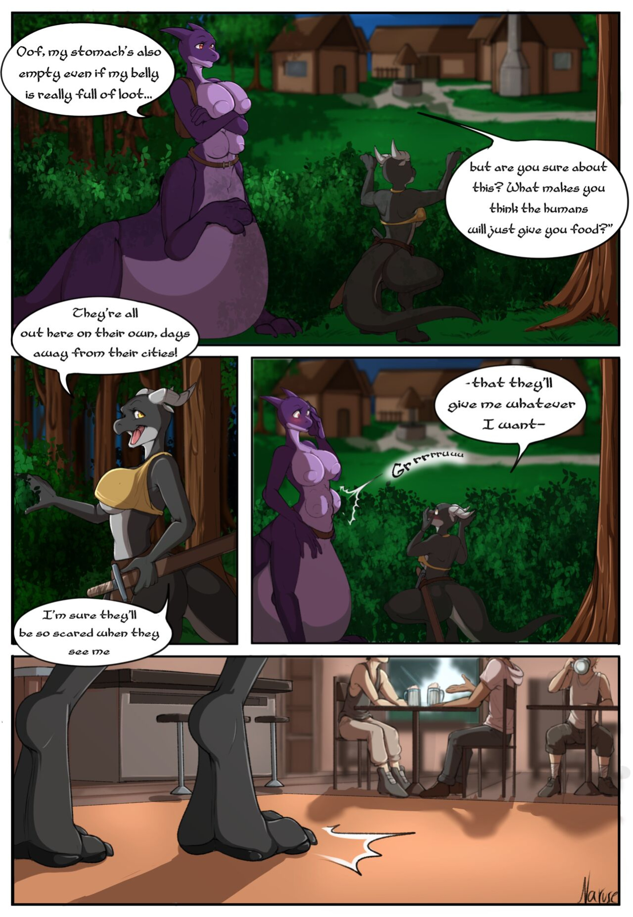 [NaruseWolf] Feisty Feast