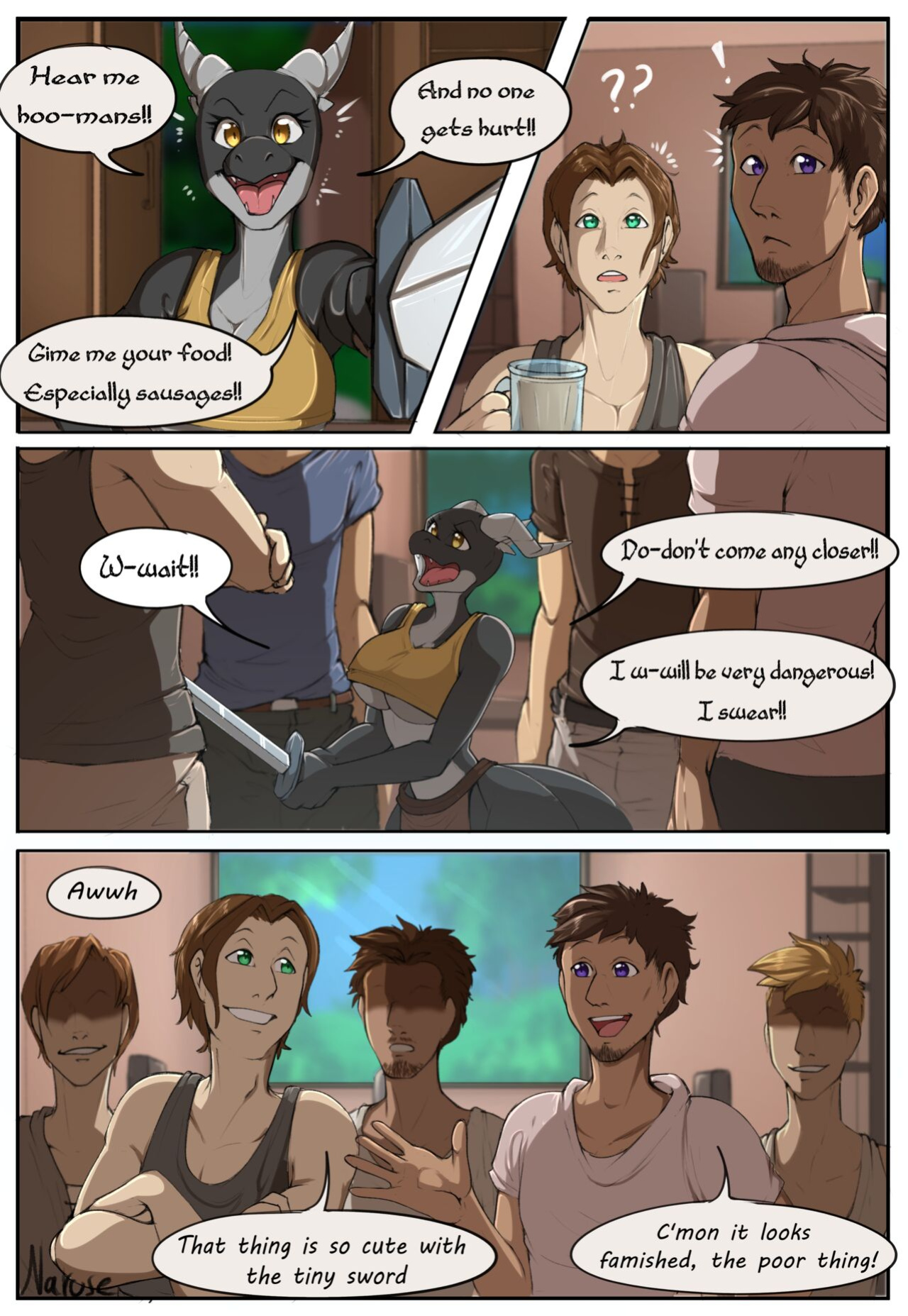 [NaruseWolf] Feisty Feast