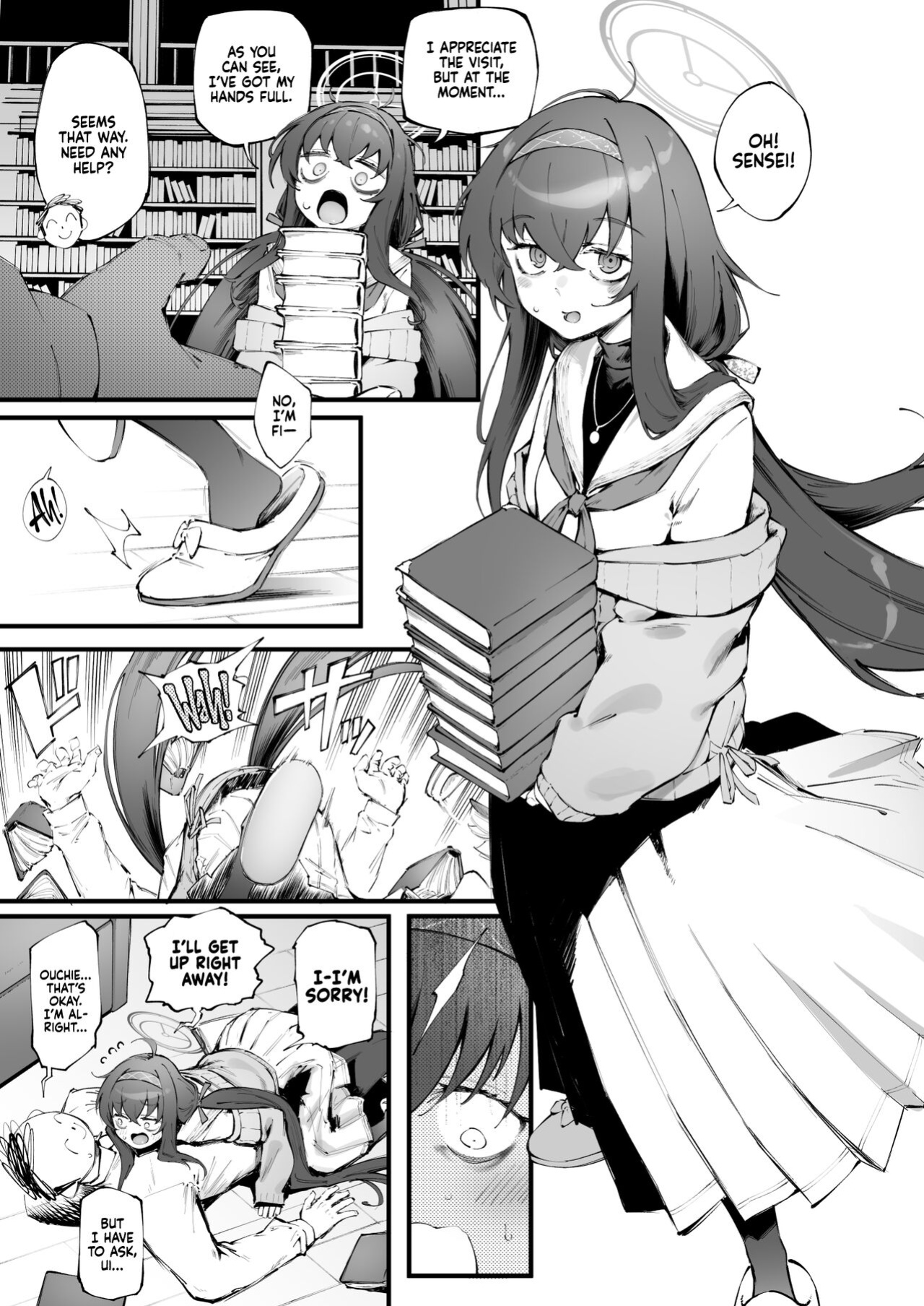 [Suruga Kuroitsu] Ui no Nioi... | Ui's Scent... (Blue Archive) [Xzosk]