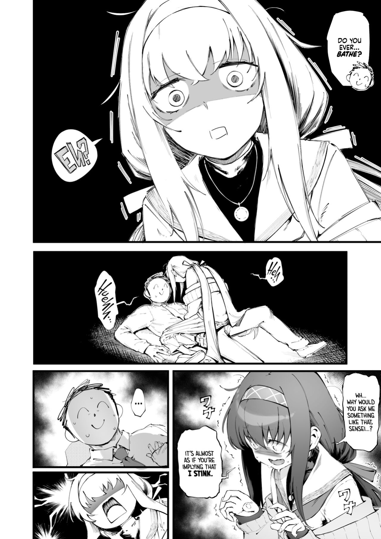 [Suruga Kuroitsu] Ui no Nioi... | Ui's Scent... (Blue Archive) [Xzosk]