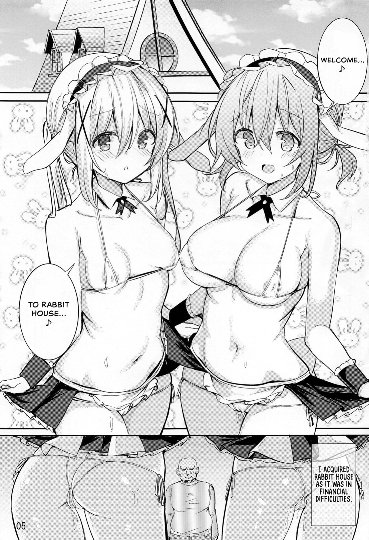 (C101) [0000 (Kurou)] Ikagawashii Omise Hajimemashita (Gochuumon wa Usagi desu ka) {Hennojin}
