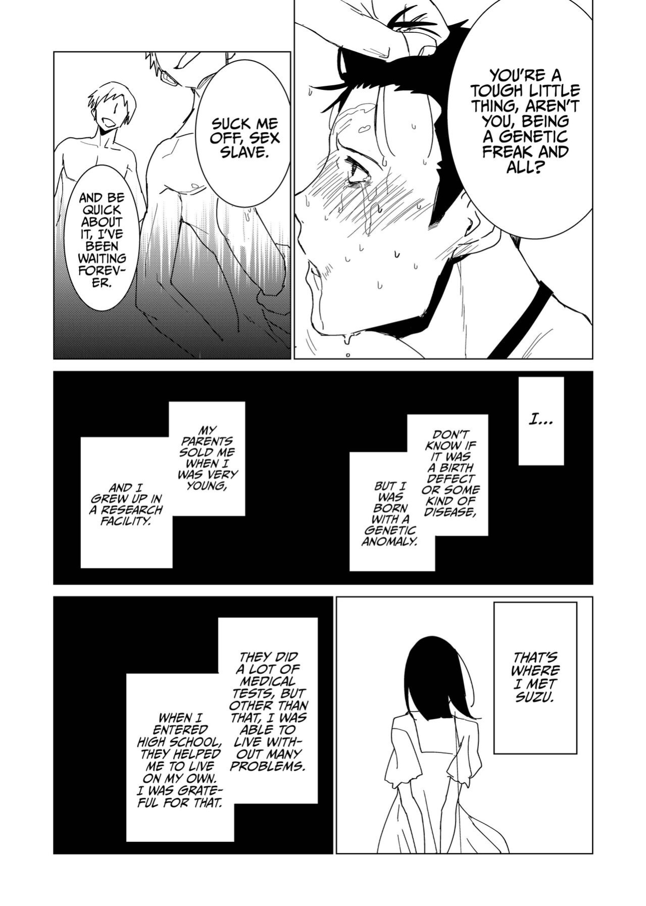 [Nidankai Sasetsu] Machi no Seidorei Yankee-kun | Sex Slave Delinquent from Town {Janaron}