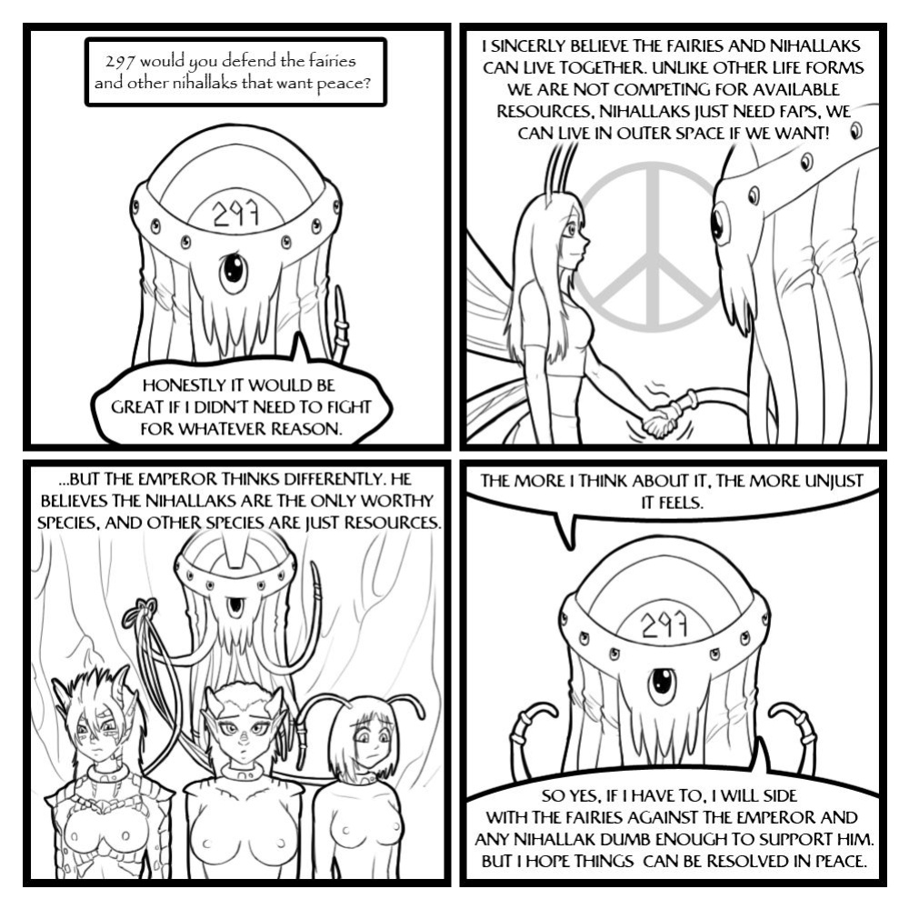 Fairies vs Tentacles - Character Questions