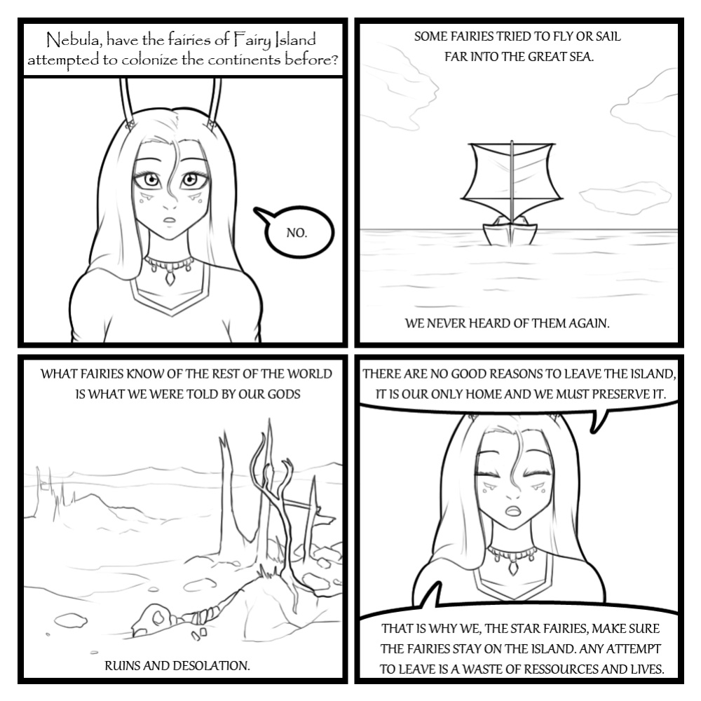 Fairies vs Tentacles - Character Questions