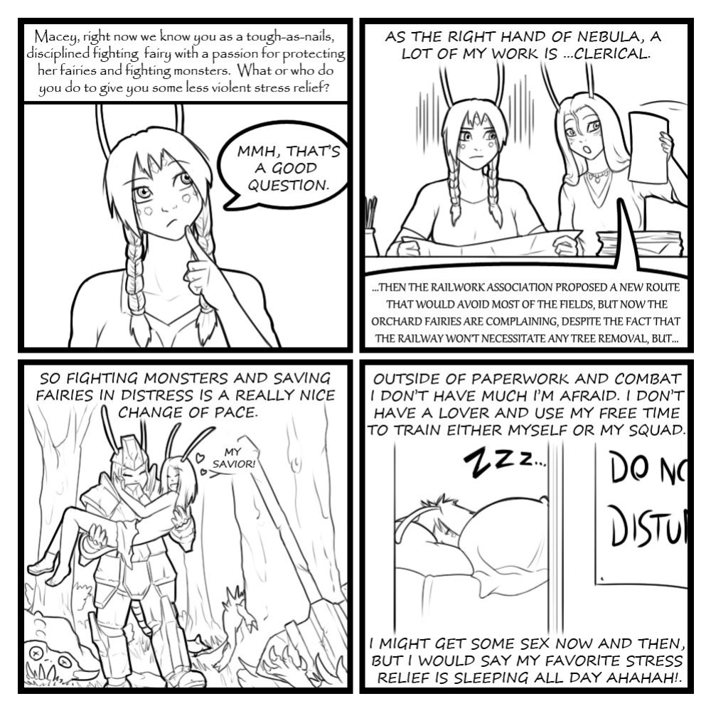 Fairies vs Tentacles - Character Questions