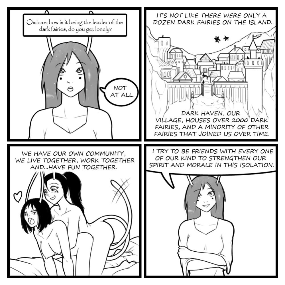 Fairies vs Tentacles - Character Questions