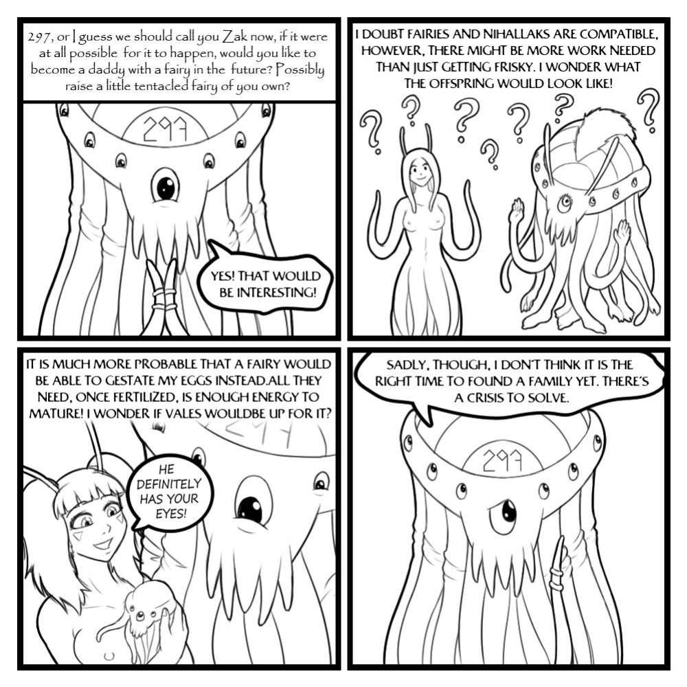 Fairies vs Tentacles - Character Questions