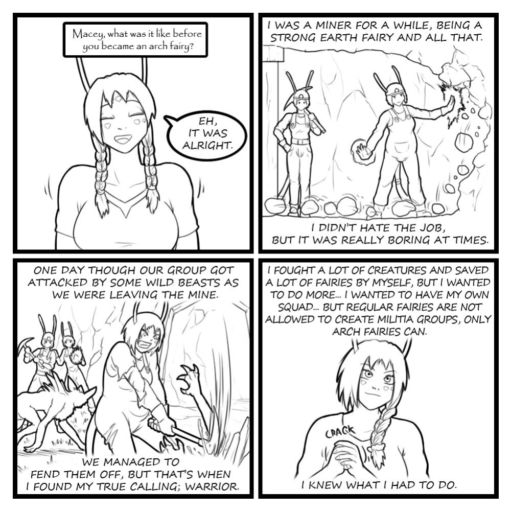 Fairies vs Tentacles - Character Questions