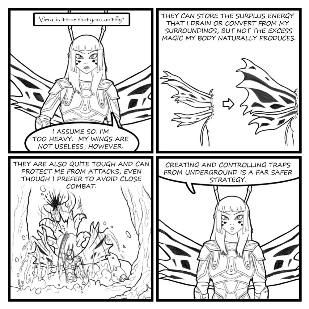 Fairies vs Tentacles - Character Questions