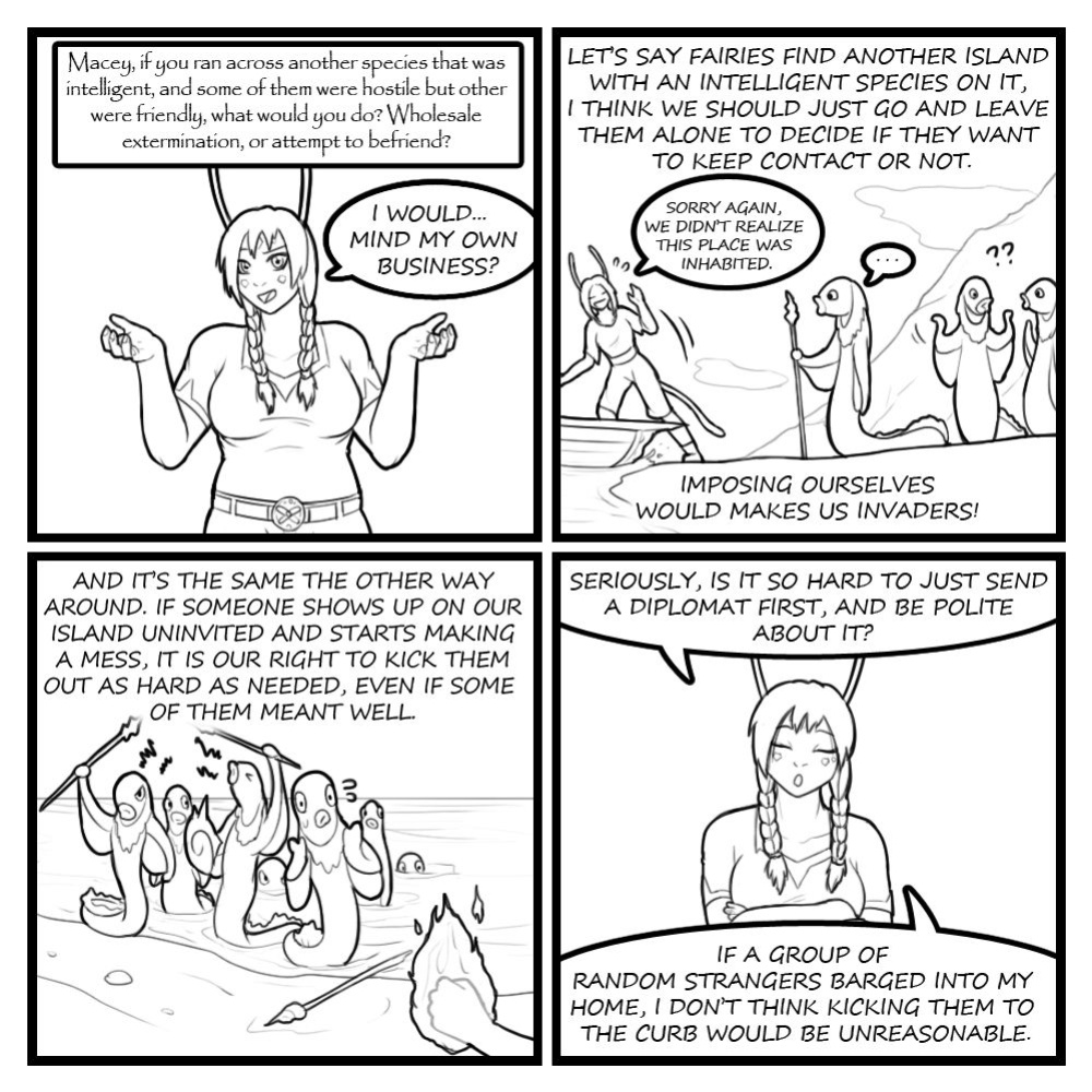 Fairies vs Tentacles - Character Questions
