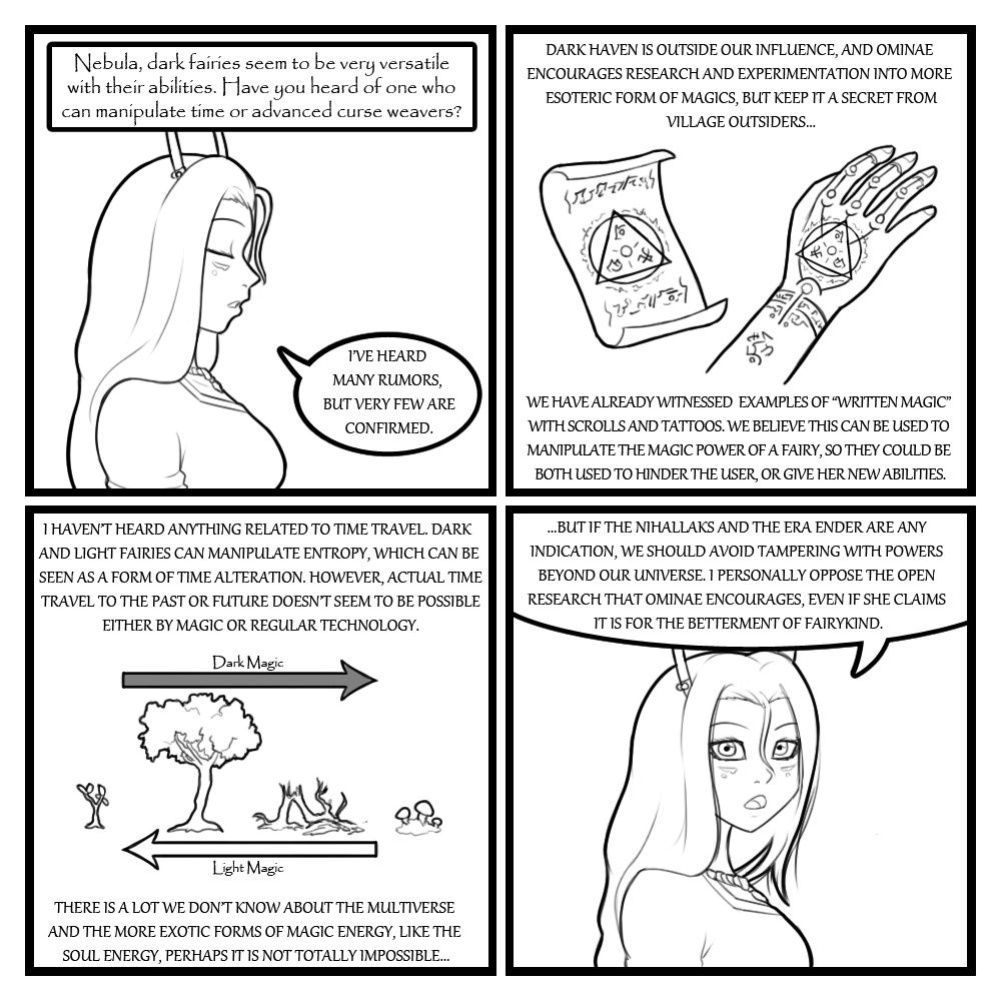 Fairies vs Tentacles - Character Questions