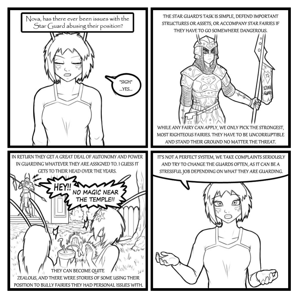 Fairies vs Tentacles - Character Questions