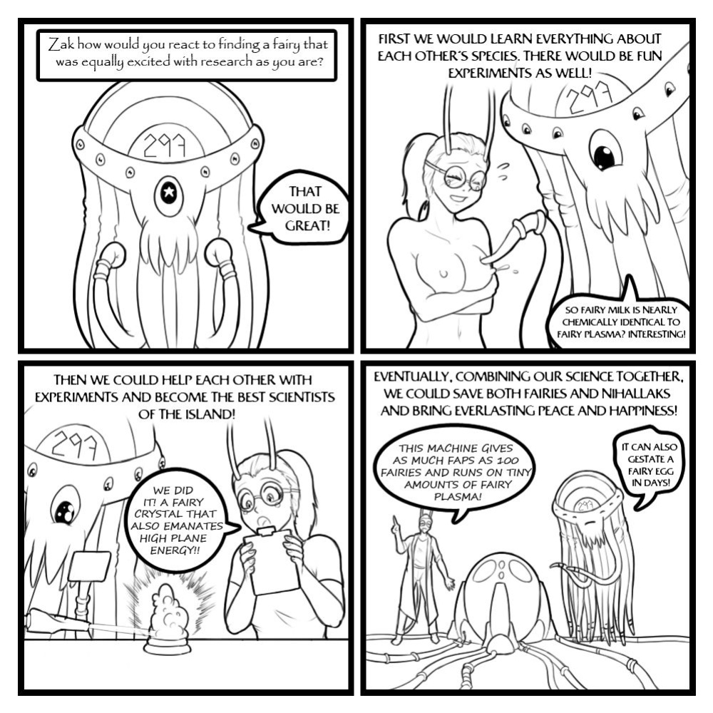 Fairies vs Tentacles - Character Questions