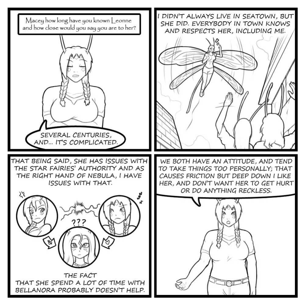 Fairies vs Tentacles - Character Questions