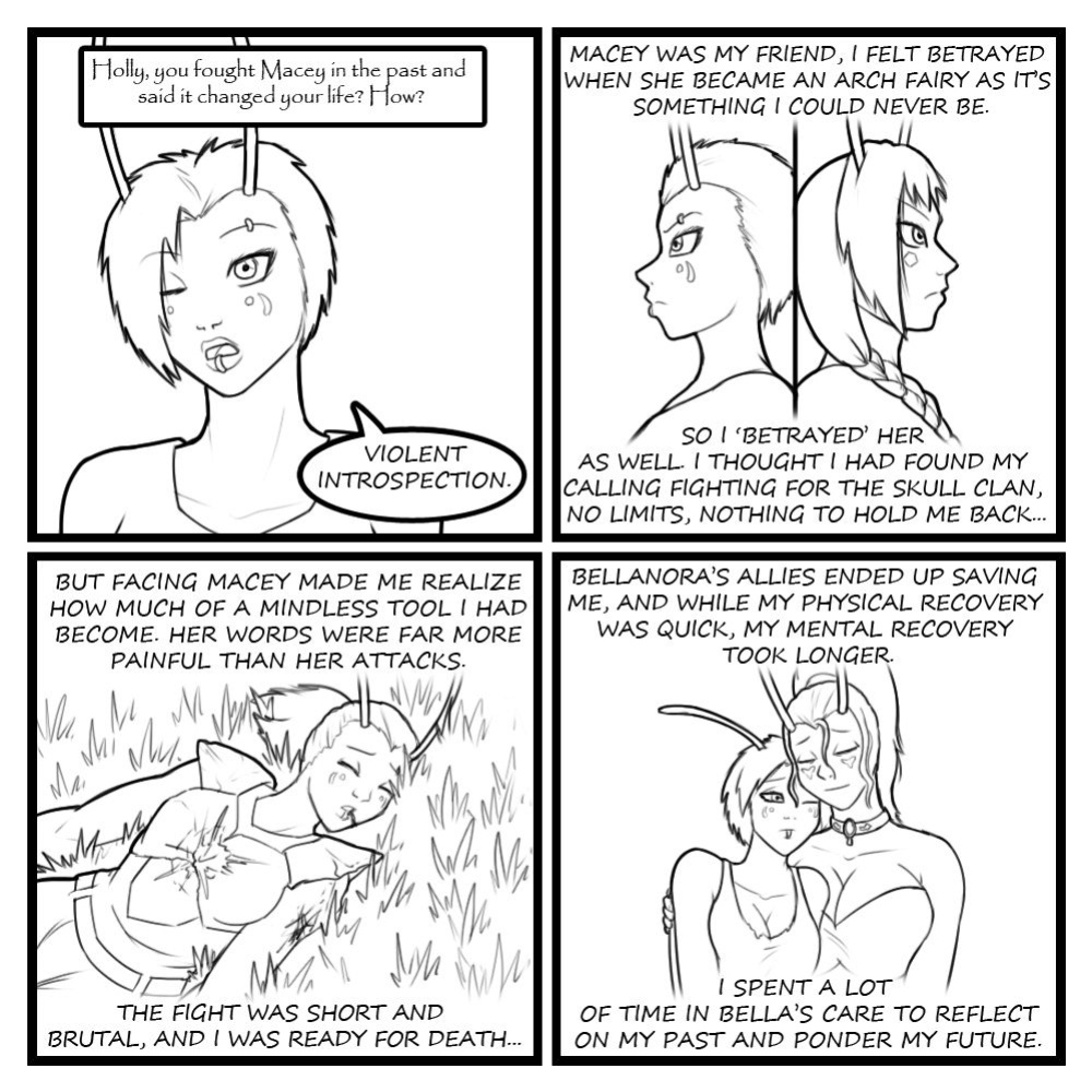 Fairies vs Tentacles - Character Questions