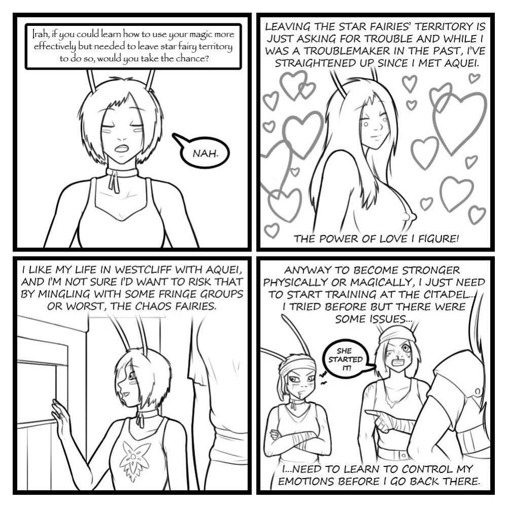 Fairies vs Tentacles - Character Questions