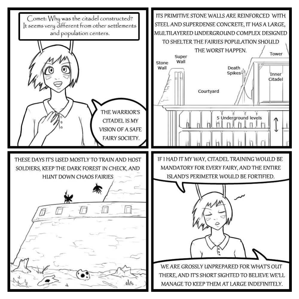 Fairies vs Tentacles - Character Questions