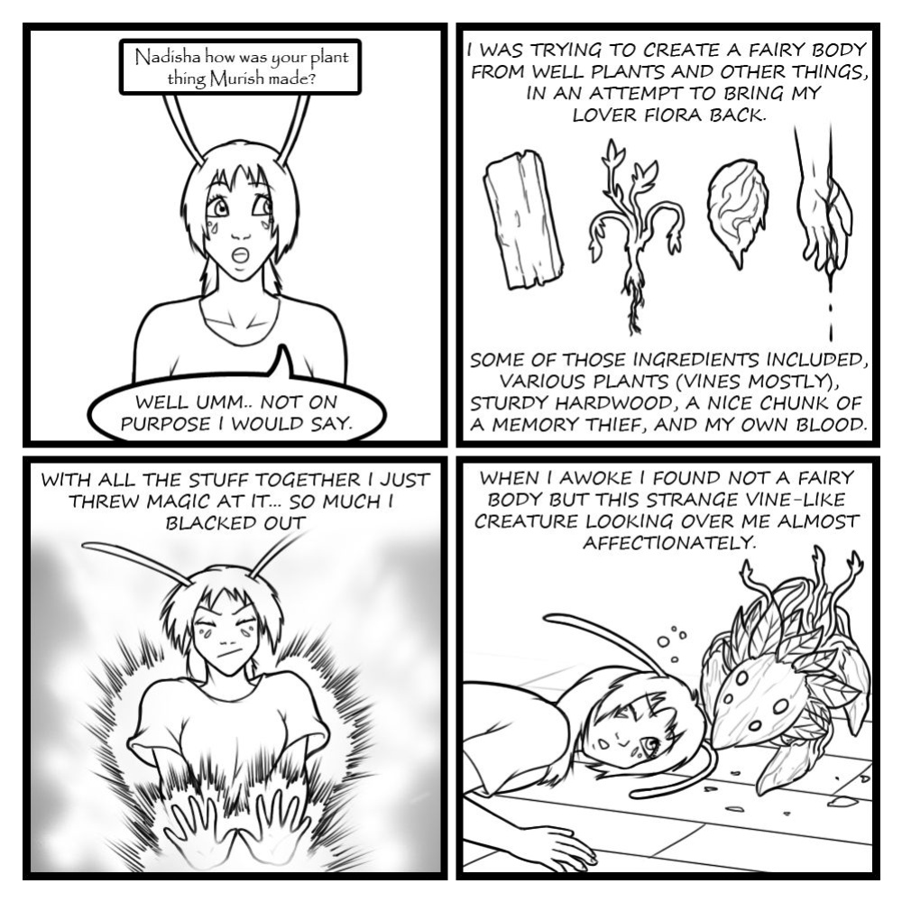 Fairies vs Tentacles - Character Questions