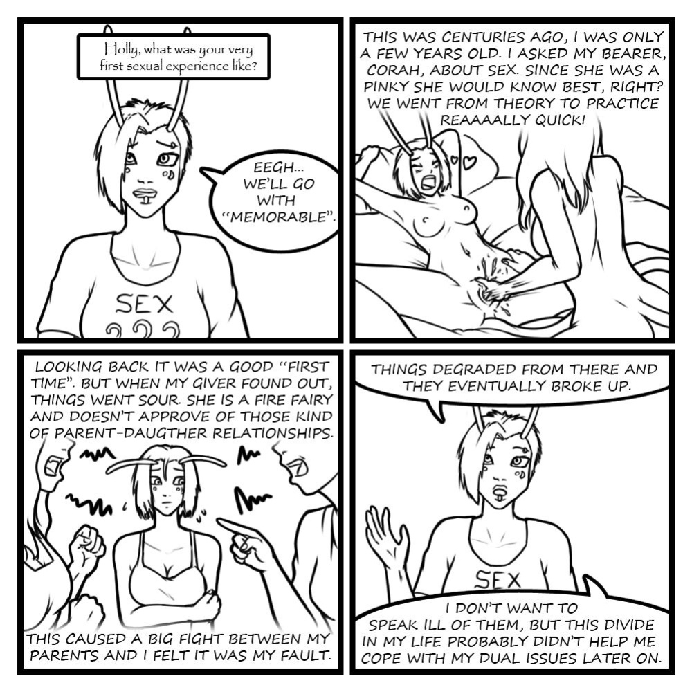 Fairies vs Tentacles - Character Questions