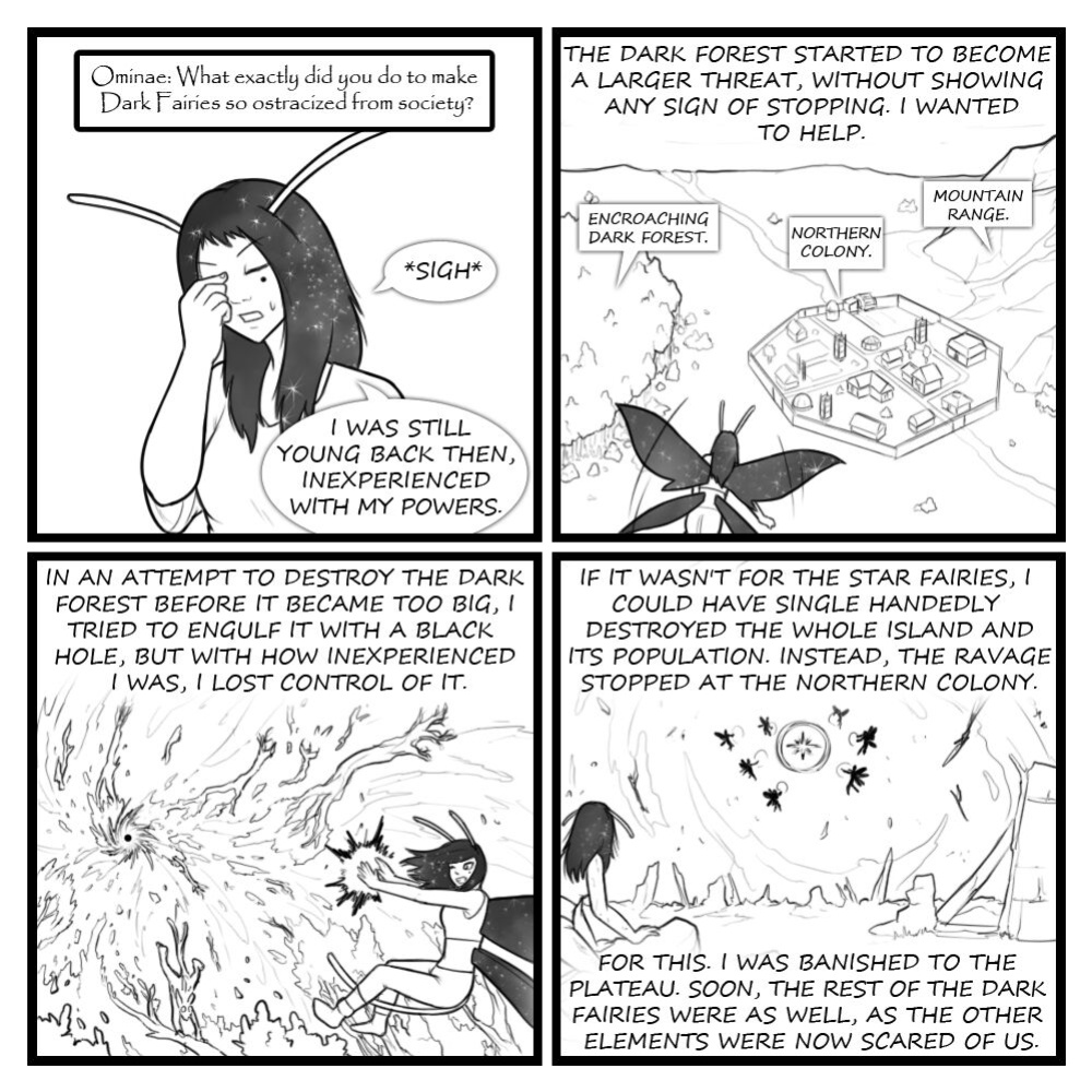 Fairies vs Tentacles - Character Questions
