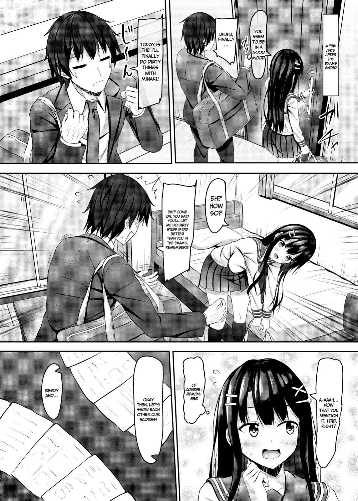 [Akanagi (Aikawa Tatsuki)] Saishoku Kenbi de Hazukashigariya na jk to Hatsu H made | The First of an Embarrassed Highschool Girl Blessed With Both Brains and Beauty