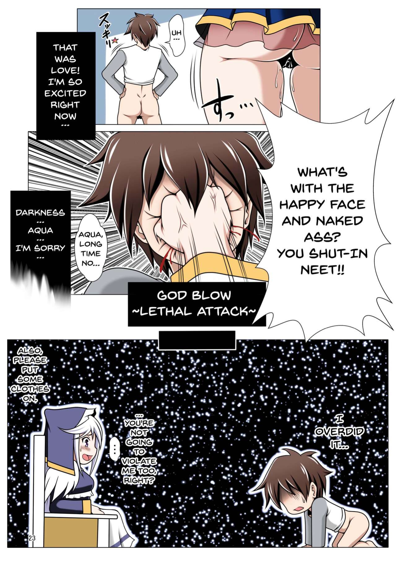 [Bad End RST (J-MAX JAPAN)] Kono Koukando nara Sorosoro Harem Ikerun ja ne? | This Feels So Good Maybe We Should Start A Harem? ~RST 05~ (Kono Subarashii Sekai ni Syukufuku o!)