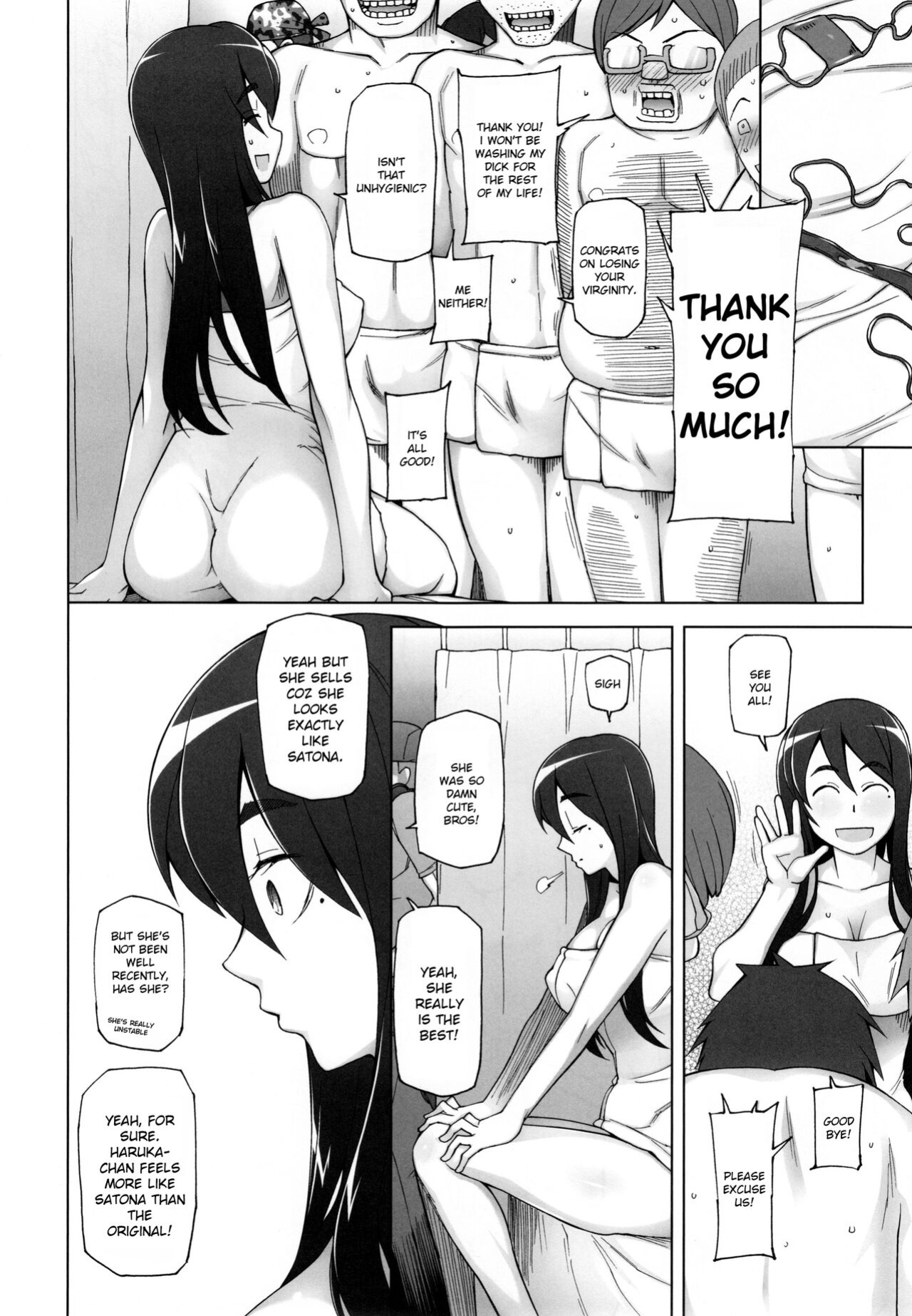[Garakuta Shoujo (Miito Shido)] Kanojo wa Chou Yuumei Geinoujin... Soshite Boku ni Naisho de AV Joyuu Satomi-Satona Gojitsudan 3 | My Famous Girlfriend... Is An AV Pornstar Behind My Back: SatomixSatona The Sequel Ch. 3 [Ruru Scanlations]