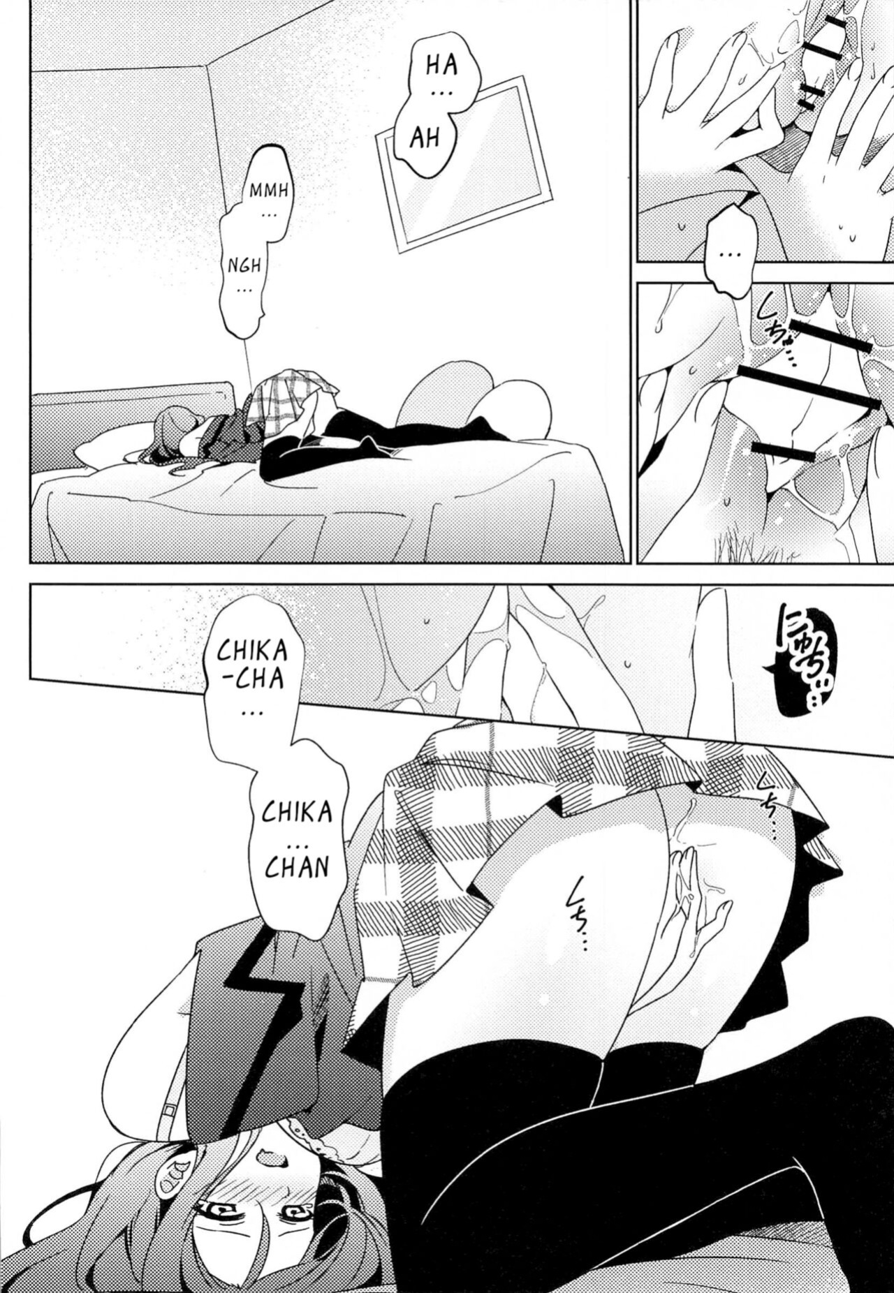 (Bokura no Love Live! 28) [Sakura Mikan Hoikuen ] Chika-chan no ○○ ga Hairanai | Chika-chan's ○○ Can't Fit (Love Live! Sunshine!!)