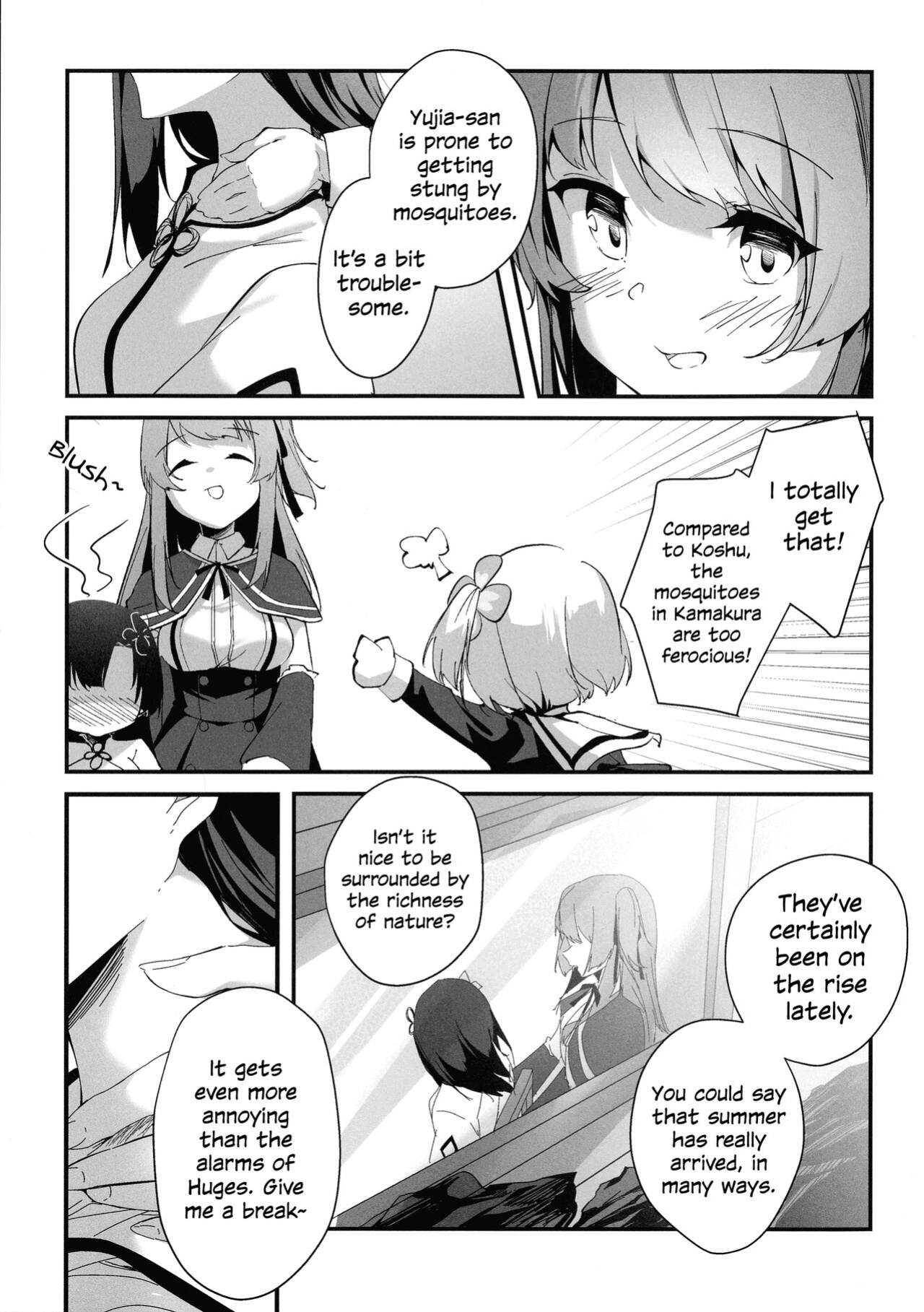 (Hikiau Unmei 4th) [Taipeijin ] Nettaiya ni Goyoushin | Be Careful of Tropical Nights (Assault Lily) {WSDHANS}