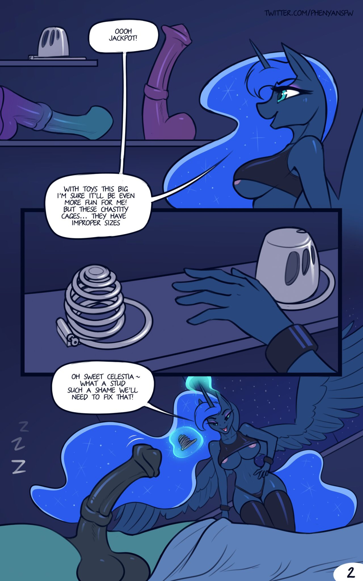 MLP Seduced Night Mare