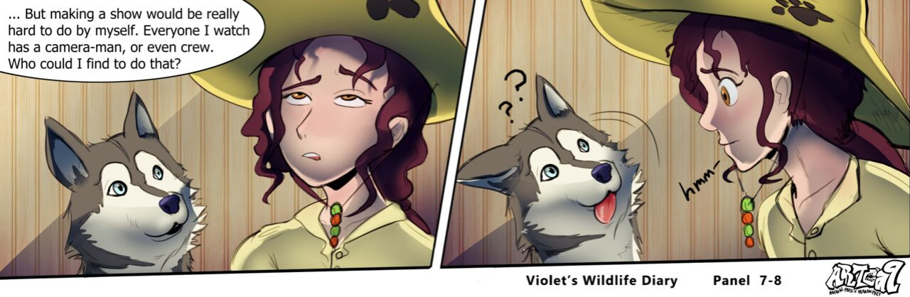 Violets Wildlife Diary CH 1-3