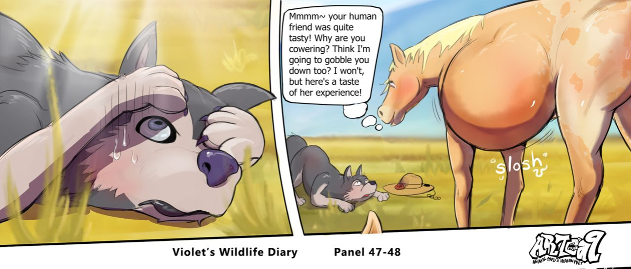 Violets Wildlife Diary CH 1-3