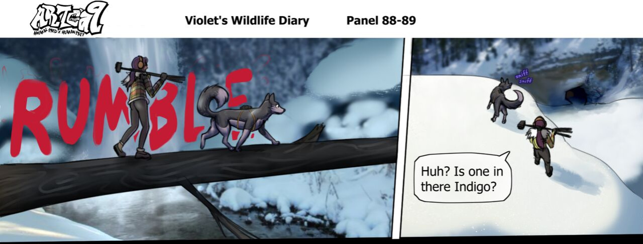 Violets Wildlife Diary CH 1-3