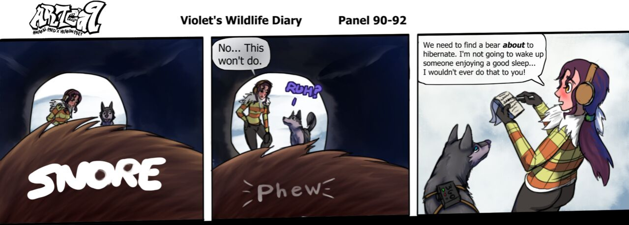 Violets Wildlife Diary CH 1-3