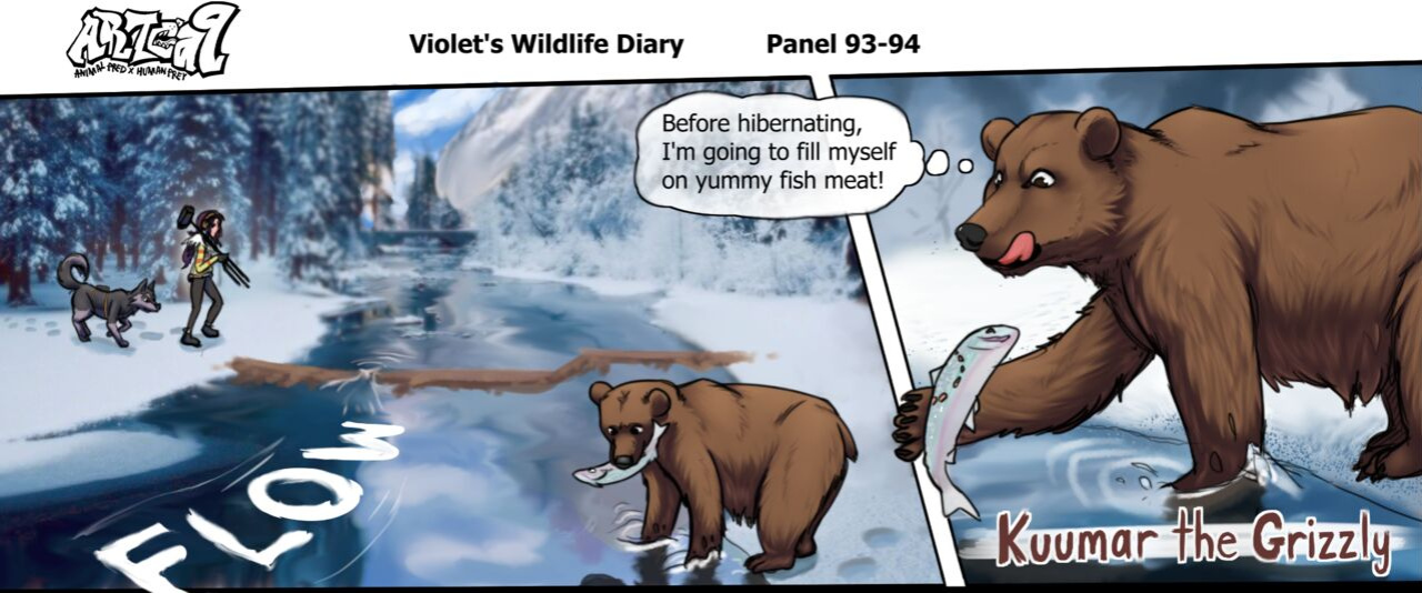 Violets Wildlife Diary CH 1-3