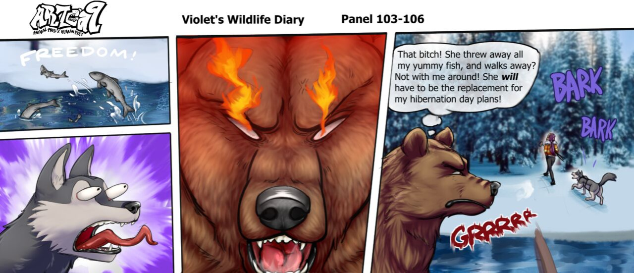 Violets Wildlife Diary CH 1-3