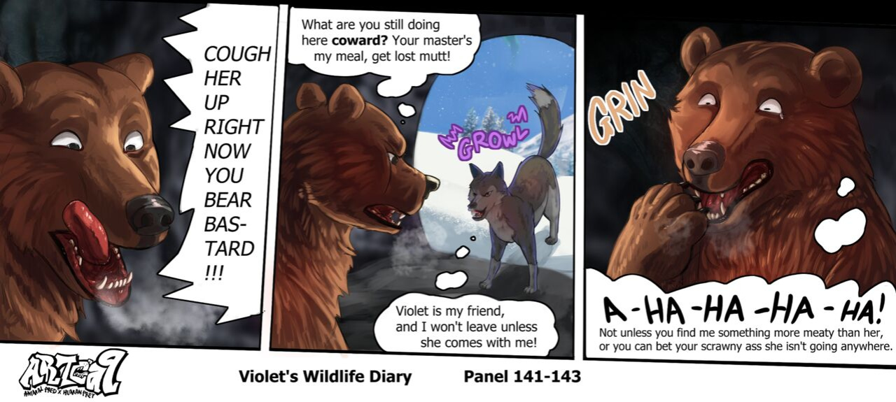 Violets Wildlife Diary CH 1-3