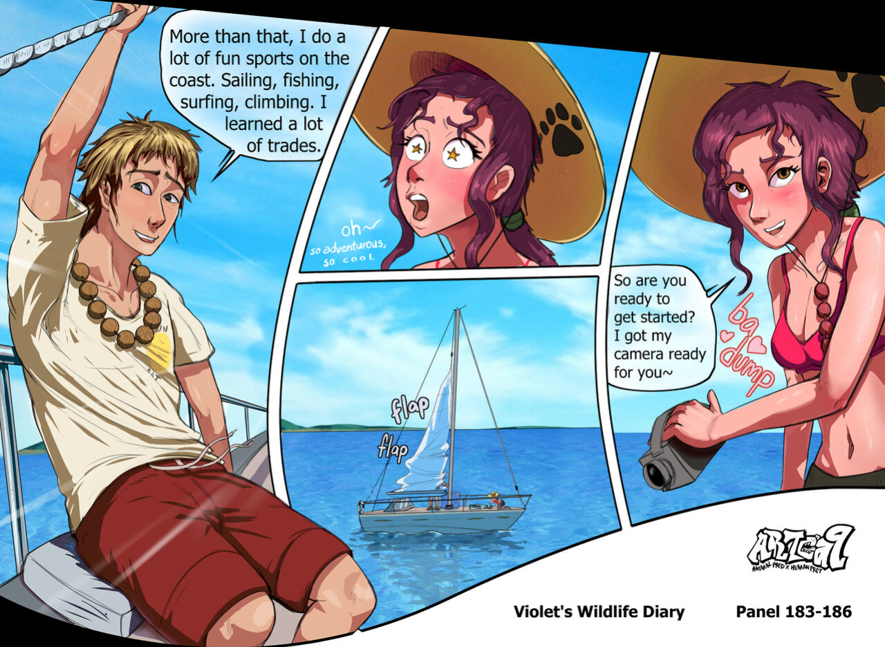 Violets Wildlife Diary CH 1-3
