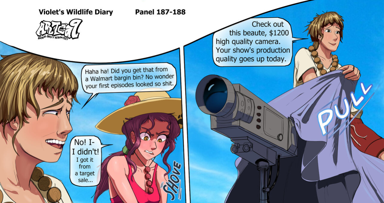 Violets Wildlife Diary CH 1-3