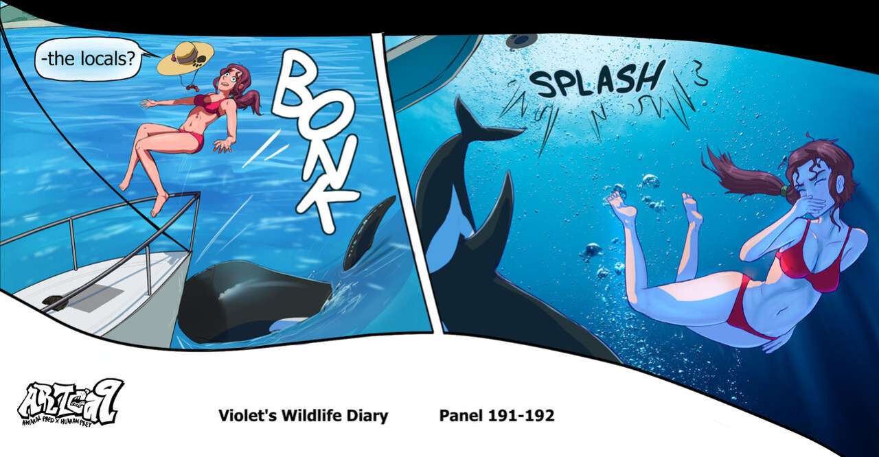 Violets Wildlife Diary CH 1-3